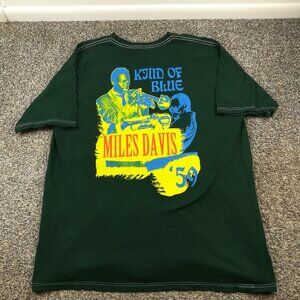 Miles Davis Kind Of Blue Shirt '59 Limited Edition Green Mens Large